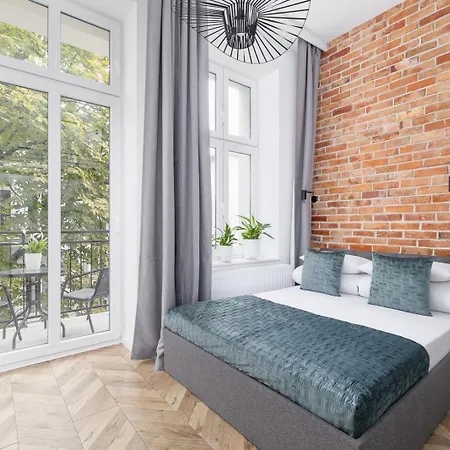 Apartment With Balcony - 41 Starowislna Street Krakow Exterior photo